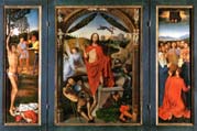 triptych of the resurrection